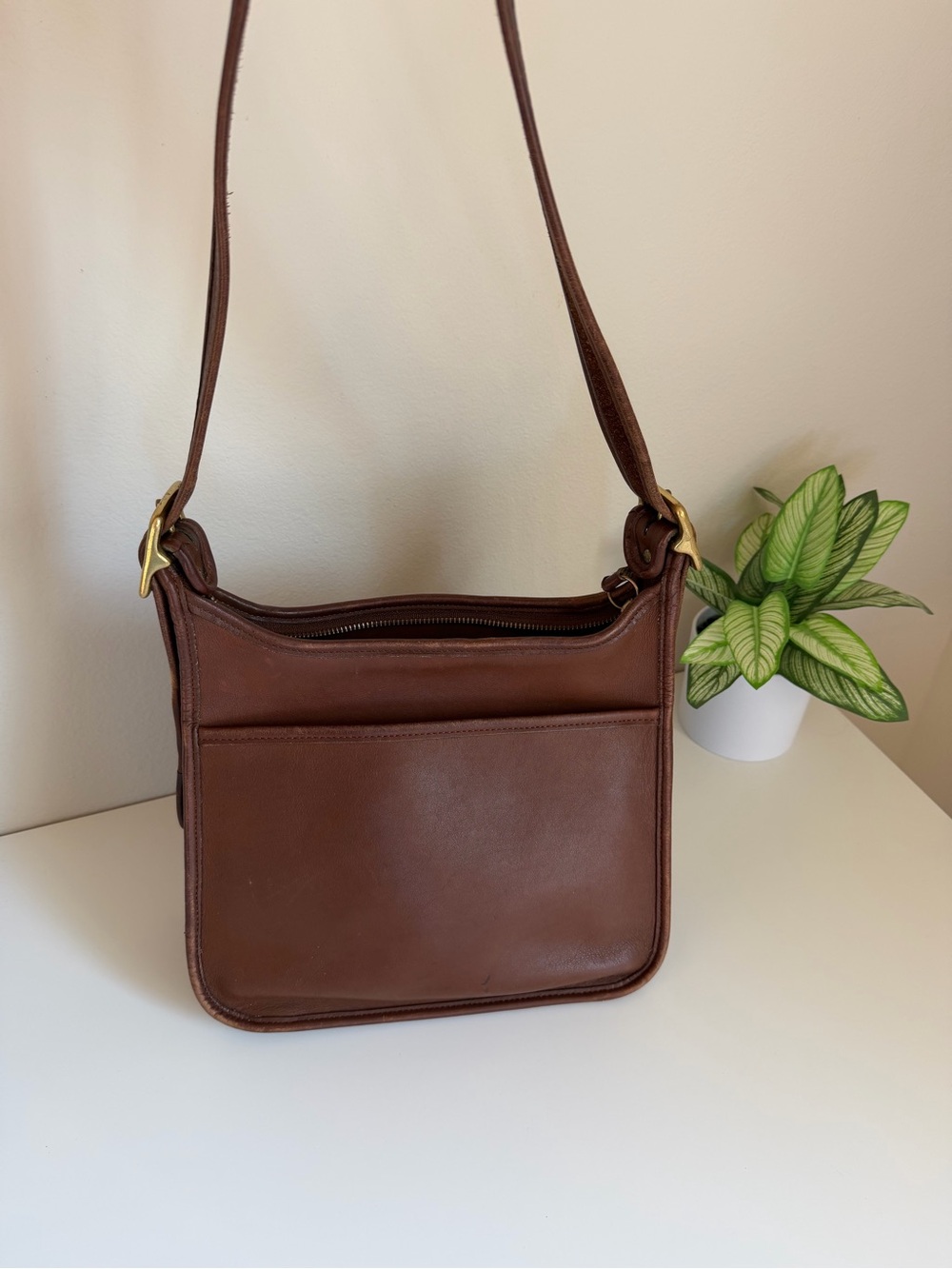 Vintage Coach Legacy Zip Style 9966 in Vicuña